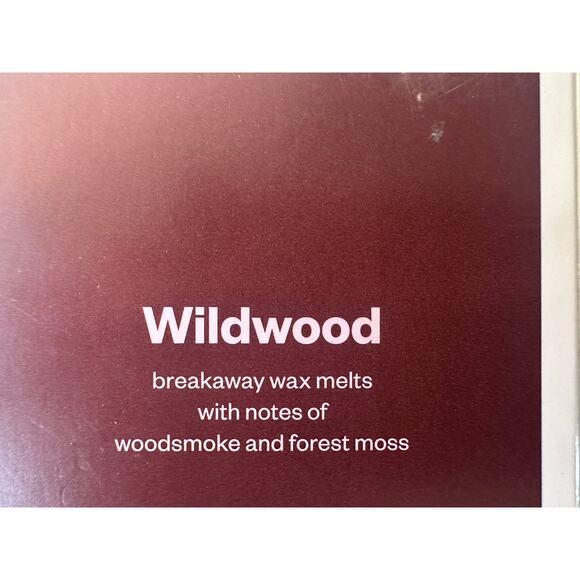 Room Essentials Wildwood Scented 4oz  Breakaway Wax Melt Bar New - Picture 7 of 8